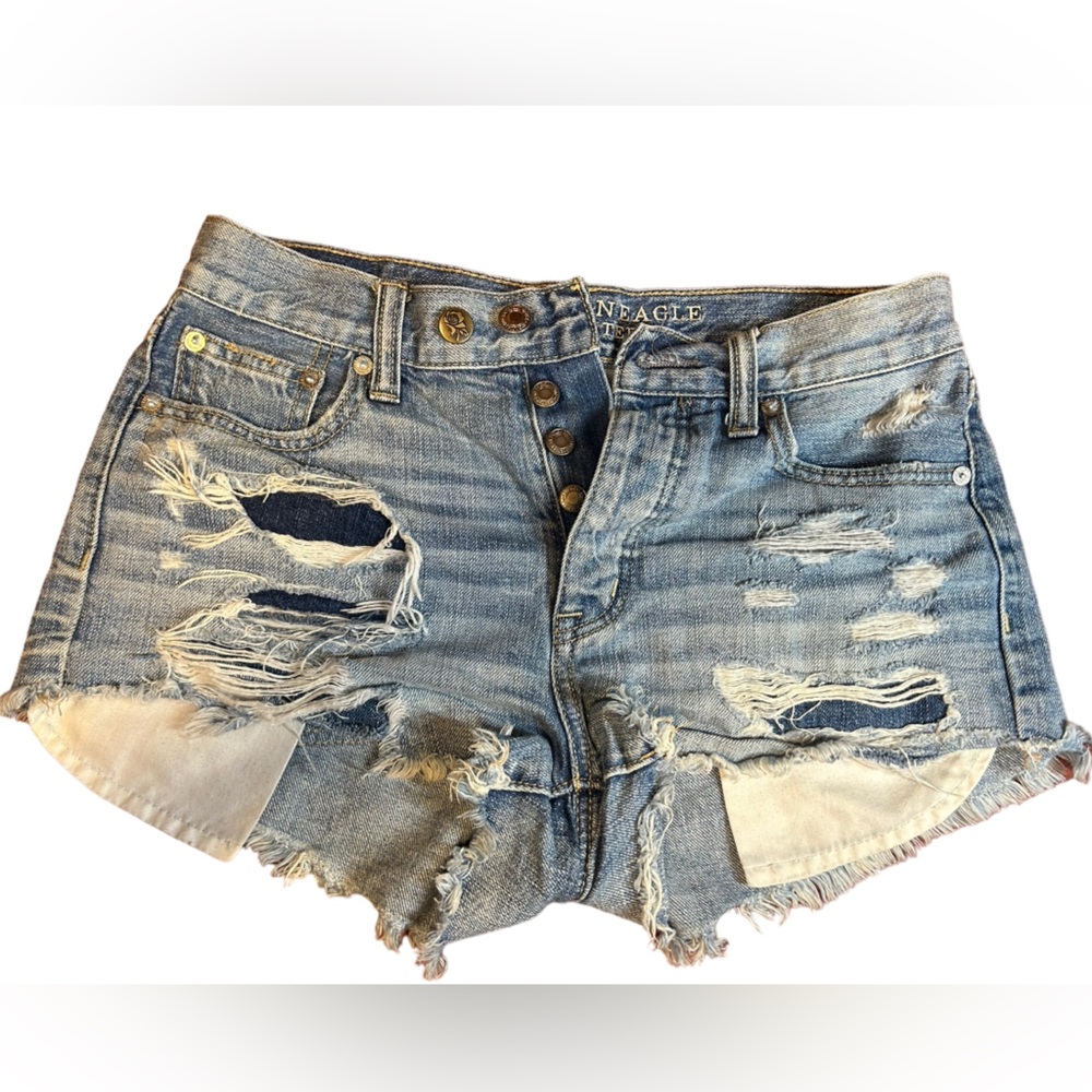 American Eagle Outfitters Vintage Hi Rise Festival Shorts Size 2